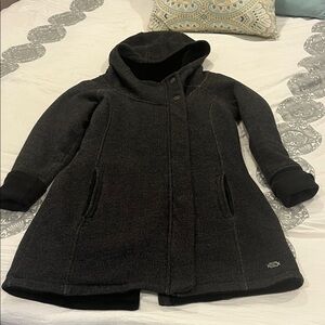 The North Face fleece lined 3/4 lenght coat